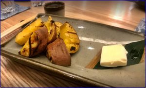 トランプ大統領の夕食あ炉端焼き